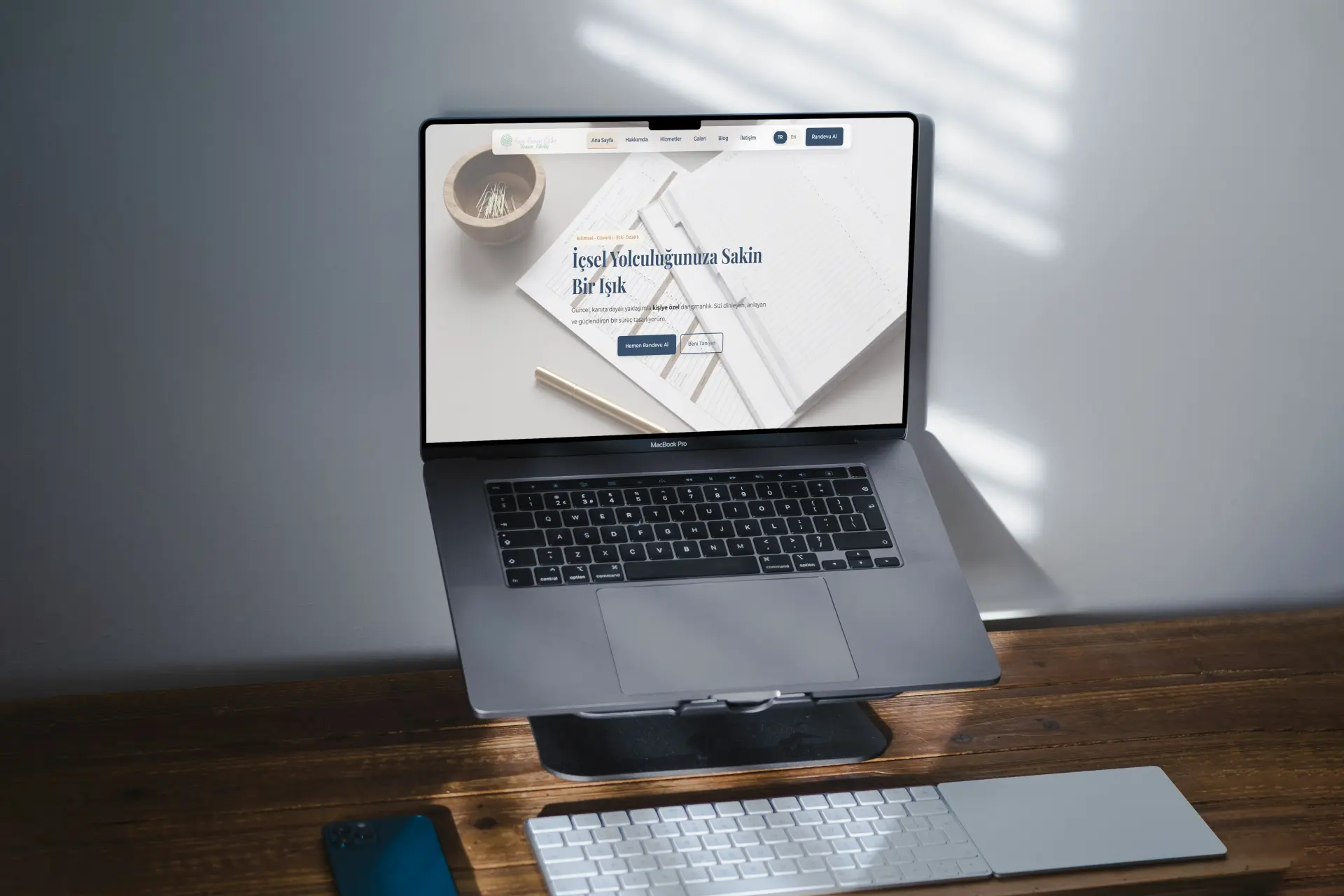 Ayşe Güler web sitesi projesi